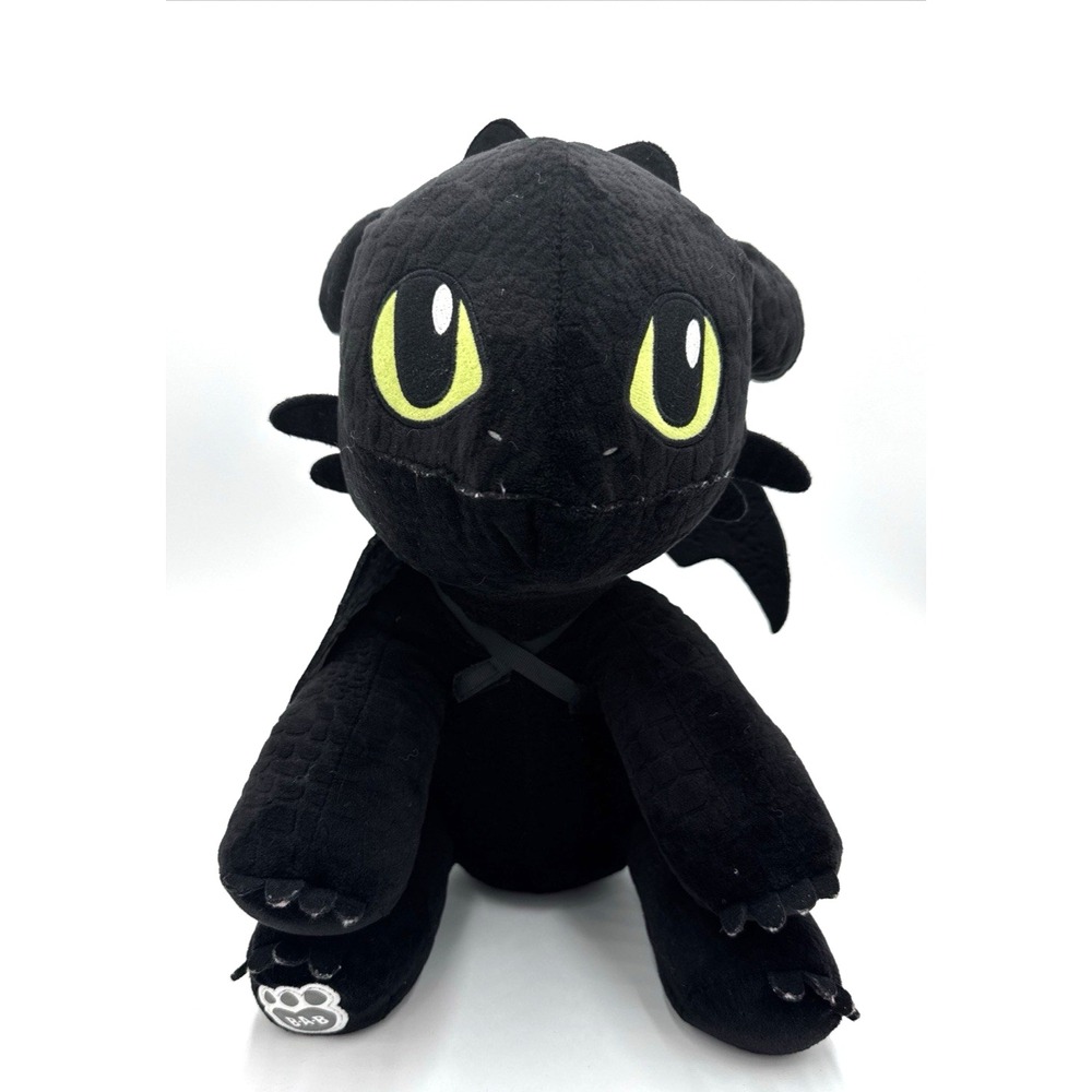 Toothless Plush Build A Bear Dreamworks How To Train Your Dragon 14"  BAB